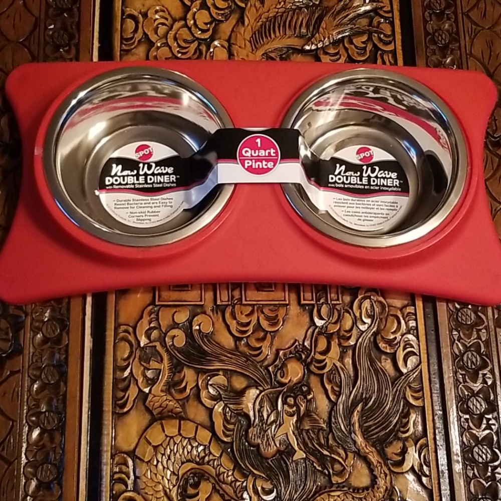Dual Pet Dish